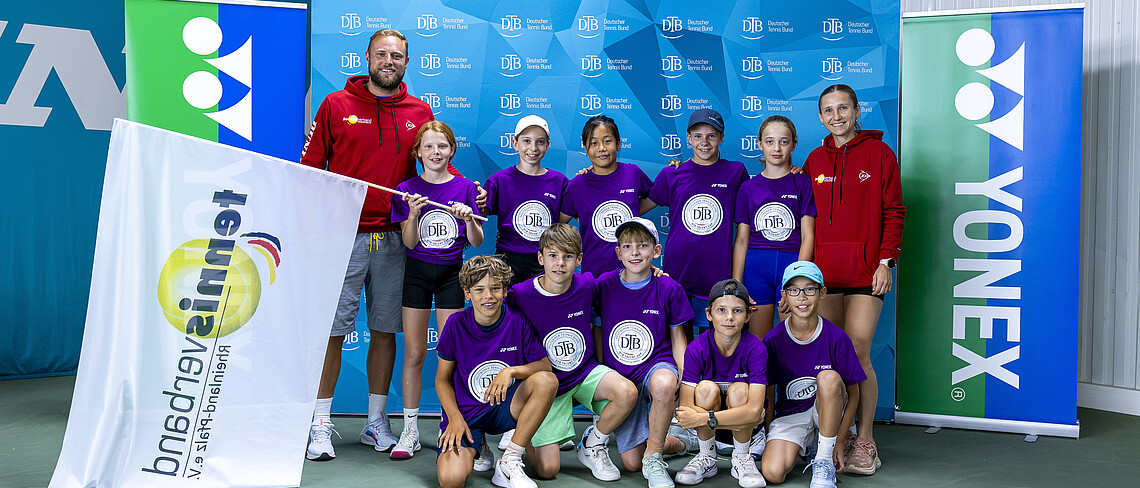 DTB Talent Cup: Rheinland-Pfalz ist Sieger der Bärengruppe und erreicht somit einen starken 7. Platz