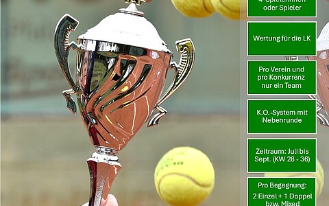TVRP Vereinspokal 2026: Ab sofort auch Mixed Konkurrenzen im Angebot
