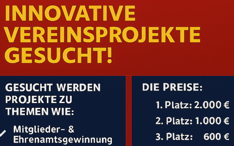 Aus Liebe zum Tennis - innovative Vereinsprojekte gesucht!