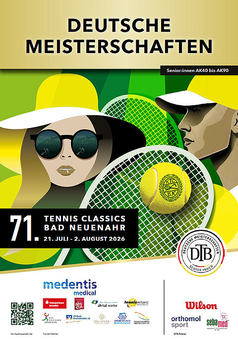 71. Tennis Classics Bad Neuenahr - Startschuss in die zweite DM-Turnierwoche