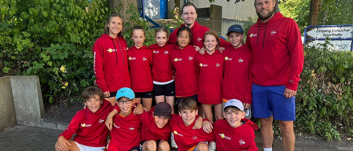DTB Talent Cup: Rheinland-Pfalz ist Sieger der Bärengruppe und erreicht somit einen starken 7. Platz