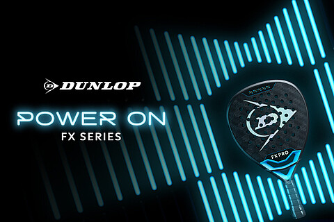POWER ON – Die neue Dunlop Padel FX Serie