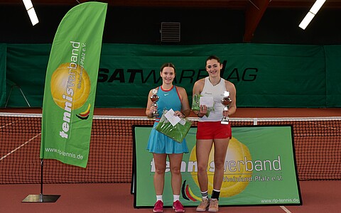 Mia Keuler und Yannic Köhne neue Rheinland-Pfalz Hallen-Tennismeister(in)